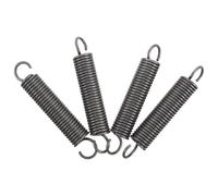 Operitacx 4 Pezzi Molla di Estensione Compatibilità Nero per e Riparazione con Doppio Gancio per Porta Forni e Tostapane