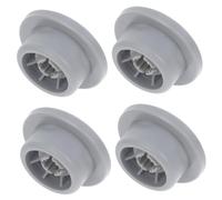 Operitacx 4 pezzi Ruote Ricambio per Lavastoviglie da Facili da Installare e Resistenti Compatibili con per Movimento e Stabile