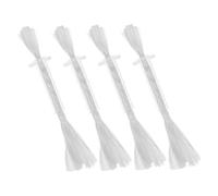 Operitacx 4 Pezzi Stoppino per Lampada a Olio in Cotone e Vetro, Resistente e Luminoso, per Lanterne da Campeggio All'aperto e Preghiere