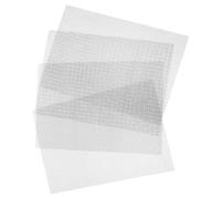 Operitacx 4 Pezzi Tappetino in Rete per Germinazione Semi 8.2x11.8 Pollici in Ferro Argento per Piantine Miglioramento Affidabile della Germinazione, per Giardinaggio