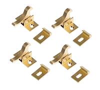 Operitacx 4 Set Serratura per Porta con Cerniera Elbow da Alta Sicurezza per Armadi e Finestre Resistente e Antiruggine e Giardino