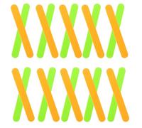 Operitacx 40 Pezzi Abbassalingua in Plastica, Igienico e Facile da Pulire, Bastoncini per Esami Orali e Allenamento, Colore Assortito per Uso Familiare e Clinico