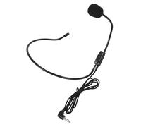 Operitacx 4pezzi Microfono Auricolare per Amplificatori Cuffia Microfono Regolabile Leggero e Resistente per Cantare Parlare e Presentazioni