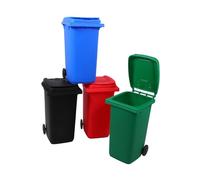 Operitacx 4pezzi Mini Pattumiera Scrivania Con Per Organizzazione Scrivania Portapenne Design Giocoso e