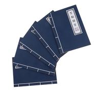 Operitacx 5 Pezzi Di Segreto Di Arti Marziali Rilegato Manuale Wulin Manuale Segreto Wuxia Quaderni Vuoti Diari All'Ingrosso Per