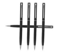 Operitacx 5 Pezzi Executive Pen Metal Retractable Rotary Ballpoint With Weighted Balance Smooth Quick Dry Ink For Office School Business Use