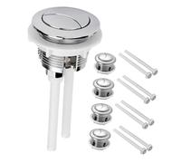 Operitacx 5 Pezzi Pulsante per Scarico Dual Flush Ergonomico per Serbatoi Facile Installazione e Comodo da Usare Accessori per Riparazione Bagno