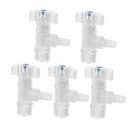 Operitacx 5 pezzi Valvola Sfera per Serbatoio Acqua Camion Scarico Compatibile con Sistemi Frenanti Installazione Facile