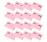 Operitacx 50 Borse per Trucco da Viaggio in Eva Cerniera, Organizzatore Cosmetici Portatile, Borsa Multiuso Design Ciglia, Sacchetto per Toeletta Personale Rosa 15x10 Cm