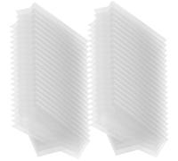 Operitacx 50 Pezzi Custodie Protettive Autoadesive per Vinili Buste Trasparenti Resistenti per Dischi in Vinile Copertine Protettive per Album Conservazione Facile e Duratura