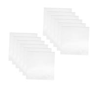 Operitacx 50 Pezzi Custodie Protettive per Dischi in Buste Esterne Autoadesive Resistenti e Trasparenti Protezione Durevole per Album