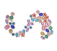 Operitacx 50 Pezzi Elegant Crystal Buttons For Diy Hair Accessories And Garment Decoration