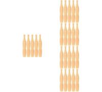 Operitacx 50 Pezzi Mini Pin da Bowling da Tavolo in Plastica Beige per | Sostituzione per Pezzi Vecchi o Rotti, Uso Interno su Macchina da Tavolo, Pratico per Genitori e Amici