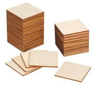 Operitacx 50 Pezzi Sagome a Stella in Legno per Fai da Te, Doppia Faccia | Pronte da Decorare, Tingere e Dipingere, Beige Naturale, per Progetti Creativi e Decorazioni la Casa