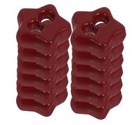 Operitacx 50 Pezzi Two Hole Sewing Accessories for Doll Clothing DIY Crafts Shoes And Bags for Art Projects And Creative Designs