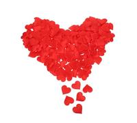 Operitacx 500 Pezzi Decorazioni a Forma di Cuore Rosse in Spugna per Tavola | Riutilizzabili, Facili da Disporre, Simbolo D'amore, per Compleanni e Tavola, Coriandoli Carta