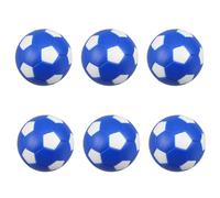 Operitacx 6 mini palline da calcio balilla, piccole palline da calcio per giochi di balilla, feste, ufficio e intrattenimento domestico, accessori per , 36 mm