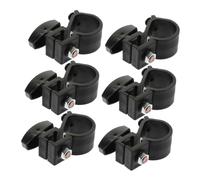 Operitacx 6 Pezzi Accessori Tavolozza Cavalletto Clip Plastica Leggera per Angolo e Stabilizzatore Parti di Ricambio Compatibili con Cavalletti Metallo per Pittura e Disegno Nero