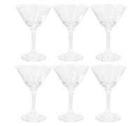 Operitacx 6 Pezzi Calice da Cocktail Elegante in Vetro 120ml per Festa | Stile Classico Decorativo, Uso Versatile per Eventi e Celebrazioni, Aspetto Raffinato