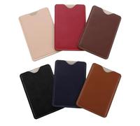 Operitacx 6 Pezzi Custodia Blocca Rfid in Pu Antimagnetico per Carte di Credito, Protezione Antifurto e Organizzazione, per Uomini Nelle Attività Quotidiane