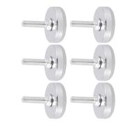 Operitacx 6 Pezzi Piedini Regolabili per Mobili Dadi a T M8*43, Livellatori per Impieghi Gravosi Antiscivolo e Antigraffio, Protezioni per Pavimenti Domestici, Gambe Mobili Stabili e