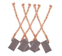 Operitacx 6 pezzi Spazzole Carbonio per Elettrici Kit per Alzavetri Compatibili con Sistemi Tergicristallo e Elettrici Alta Conduttività e Installazione