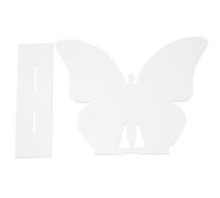 Operitacx 6 Set Cartello da Tavolo a Farfalla in Acrilico, Vuoto, | Matrimoni e Compleanni, Scrivi Numeri del Tavolo, Stile Moderno, Set da 6, senza Sbavature