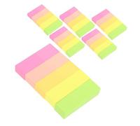 Operitacx 600 Pezzi Colored Sticky Memo Notes Self-adhesive Page Markers With Strong Adhesion Vibrant Index Tabs For Students And Office Organization Easy-to-use Paper Tabs