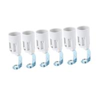 Operitacx 6pezzi Adattatore per Lampadina Candelabro Sostituzione del Portalampada Kit di Riparazione per Lampade Parti di Apparecchi di Illuminazione