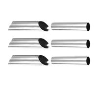Operitacx 6pezzi Stampi per Croissant e Cannoli in Acciaio Inossidabile Set da Design Elegante e Robusto per Pasticceria Professionale e Accessori Pane Strumenti Resistenti per Forno