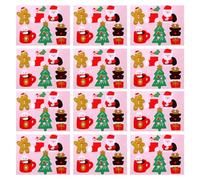 Operitacx 78 Pezzi Carte Di Involucro Di Caramelle Carte Lecca-lecca Per Le Vacanze Carta Di Carta Vacanza Decorazione Lecca Lecca Fai Da Te Natale Carta Patinata Da 300 g Decorare