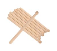Operitacx 8 Pezzi Bacchette Antiscivolo per Adatte Batteria Elettronica e Marching Snare Strumenti per Pratica e Apprendimento