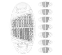 Operitacx 8 Pezzi Riflettori per Bicicletta Compatti in PVC | Cerchio Ruota Bici, Avviso nel Buio, Resistenti All’usura, Facili da Portare