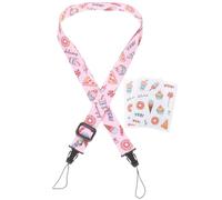 Operitacx Accessori per Fotocamera Istantanea con Tracolla Regolabile e Adesivi Decorativi Leggeri e Compatibili con Dispositivi Portatili Design e Materiale Resistente