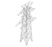 Operitacx Accessori per micro paesaggi Paesaggio del treno modello edifici ferroviari accessori di scena Modello architettonico fai da te plastica abs