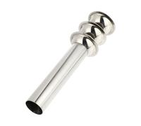 Operitacx Accessori Riempimento e Acciaio in Carne per Tritacarne da Inossidabile per Produzione Ugelli 14/19/25mm Fatto Argento Insaccatrice Salsicce Casa