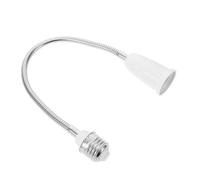 Operitacx Adattatore Extender Lampadina Con Tubo Flessibile Conversione Base Portalampada Standard Posizionamento Per Lampade Led e Luci Naturali