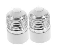 Operitacx Adattatore Lampadina Convertitore da E27 a Mr16 per Conversione Portalampade, in Plastica, 2 Pezzi, per Casa e Ufficio