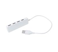 Operitacx Adattatore USB Porte Splitter Hub Estensore per Computer Portatile PC e Caricabatterie senza Driver Supporta Collegamento a Caldo e Cavo di Prolunga