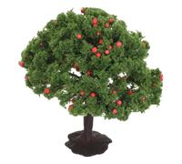 Operitacx Alberi modello per diorama - Albero da frutto artificiale in miniatura da 20 cm per micro paesaggi, artigianato fai da te, decorazione per tavolo di sabbia, scenario ferroviario,