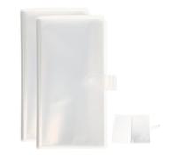 Operitacx Album Porta Biglietti Concerti e Treno 2 Pezzi 30 Tasche Trasparenti, Organizer Multifunzione per Collezionare Foto, Cartoline e Ricordi, Custodia Protettiva Resistente per