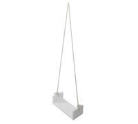 Operitacx Altalena e Funzionale per Ragazzo Ragazza in Legno con Corda di Canapa, Accessorio Fotografico Decorativo per Studio Fotografico Professionale