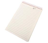Operitacx Alza il taccuino ispessito di chiaro quaderno delle riunioni taccuino a spirale superiore taccuini notepad notebooke addensare il taccuino di carta Agenda per quaderni rosa