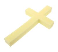 Operitacx Base Espansiva a Forma di Croce in Spugna Gialla per Fioristi e Famiglie, Supporto Facile da Inserire per Composizioni Floreali e Decorazioni per Altari