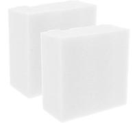 Operitacx Base in Schiuma Floreale 2 Pezzi Bianca per Composizioni Fai da Te, Blocco di Schiuma per Fiori Artigianali e Rivestimento Imballaggio, Adatta per Decorazioni Eventi e Forniture