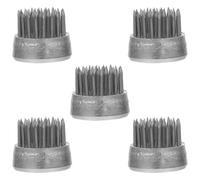 Operitacx Base per Aghi di Piantagione di Fiori in Acciaio Inox 5 Pezzi, Supporto Robusto Aghi Ravvicinati, Adatto a Composizioni Floreali Professionali e Negozi di Fiori