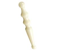 Operitacx Bastone Massaggiante per Piedi in Abs Confortevole sulla Pelle Forma Tradizionale Beige, Protegge le Dita da Lesioni nel Massaggio Rilassante