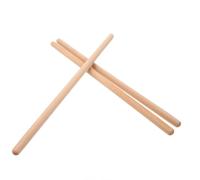 Operitacx Bastoni da Yoga in Legno 4 Pezzi 50 CM Bastone Rotondo per Pranayama e Correzione Gobba Esercizi Schiena