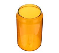 Operitacx Bicchiere in Vetro Arancia per Cocktail, Caffè e Bevande | Resistente e Pratico, Adatto a Succhi e Bevande, per Feste e Decorazioni da Tavola, Vetro Arancia