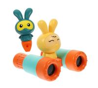 Operitacx Binocolo Compacto Multifunzione Per Ragazzo Ragazza Ragazza Telescopio Binocolo Adorabile e Piccolo Per Esplorazione Sviluppo Intellettuale Dei Ragazzo